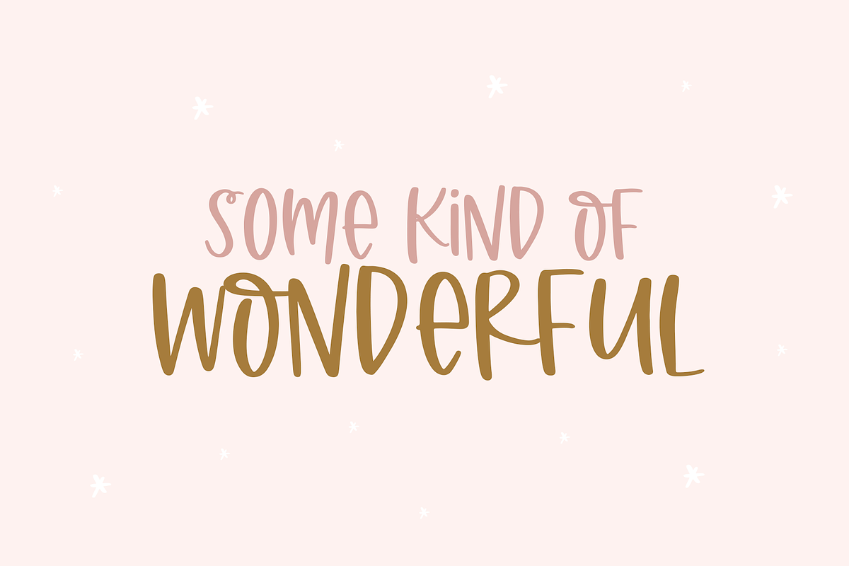 Sunray | Quirky Handwritten Font preview 3