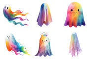 Rainbow Halloween Ghost, an Illustration by Design Market (Thumbnail 3 of 3)
