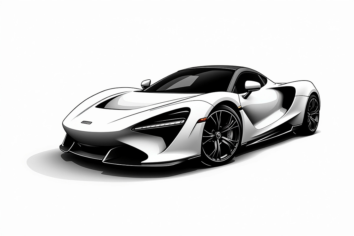 Supercar Silhouette Bundle, an Illustration by Designs_River (Photo 6 of 9)