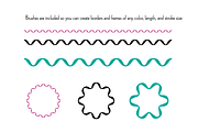 Decorative Border Patterns, a Graphic by Melissa Held Designs (Thumbnail 2 of 3)