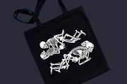 KAMASUTRA with skeletons, an Illustration by Tanya Akhmett (Thumbnail 4 of 14)