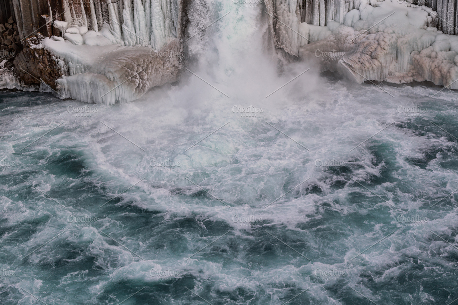 Aldeyjarfoss icelandic waterfall ro containing falls, landscape, and, a Nature Photo by PhotoNature