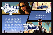 Villa de Ramos Typeface, a Script Font by alit design (Thumbnail 9 of 19)