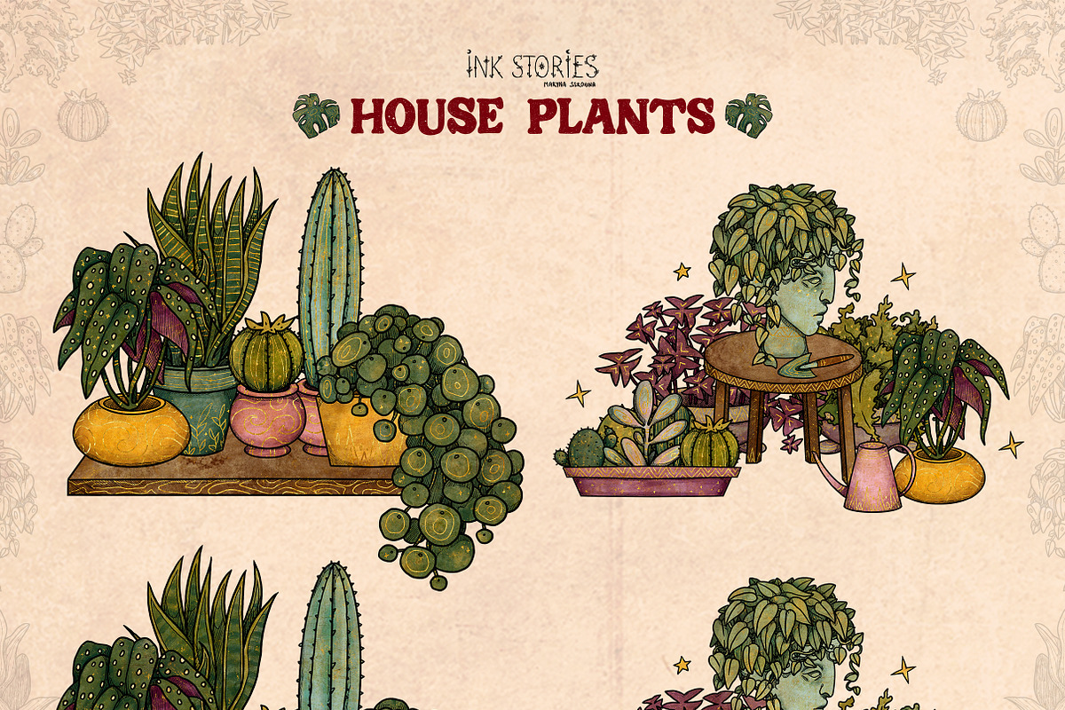 House Plants, an Object Illustration by Ink Stories (Photo 17 of 23)