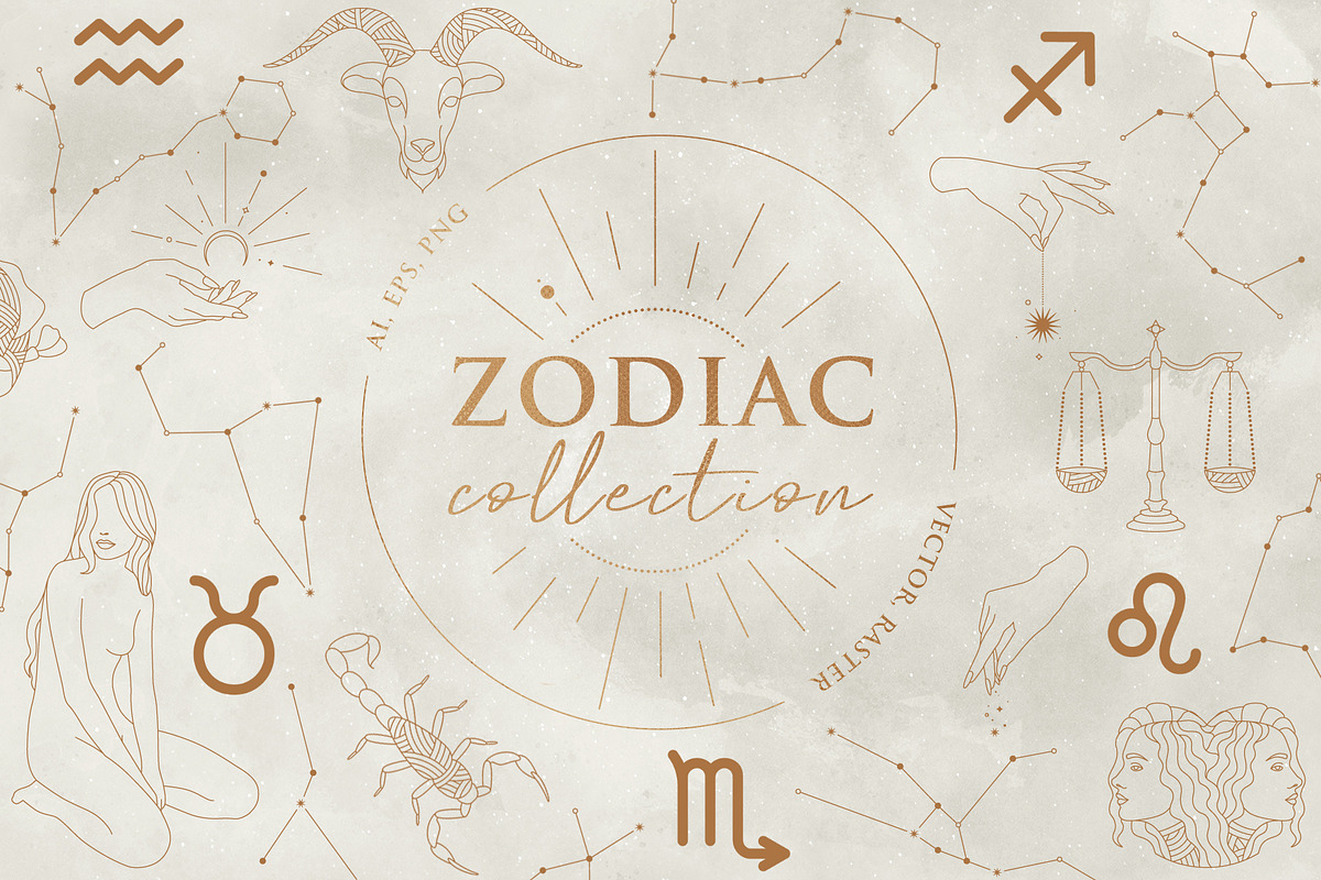 Zodiac Collection, an Object Graphic by TiriCo (Photo 1 of 11)