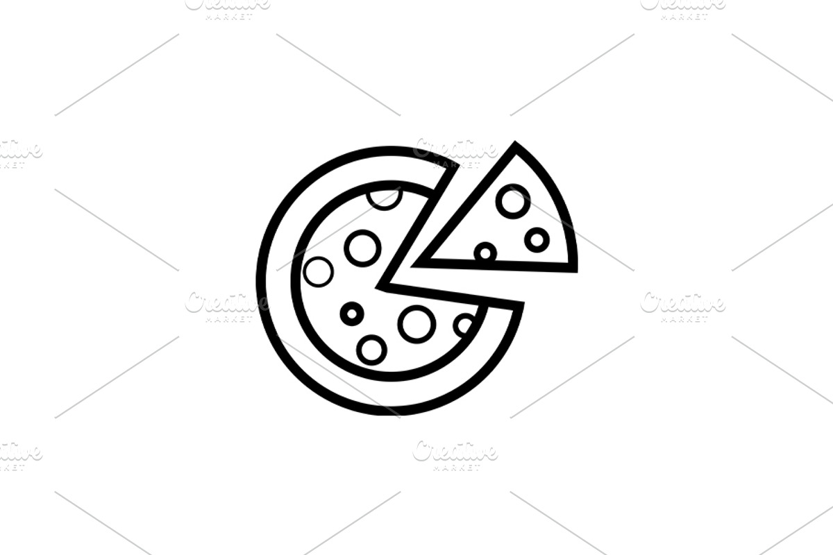 Pizza Logo, a Branding & Logo Template by Northfrom (Photo 2 of 3)