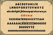 Escamor, a Sans Serif Font by Black Junst (Thumbnail 7 of 7)