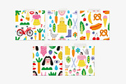 FUNNY SUNNY Graphics Bundle, an Illustration by Katerina Osa (Thumbnail 6 of 19)