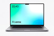 Laptop Macbook Screen Mockup Bundle, a Mac Mockup by graphypix (Thumbnail 14 of 14)