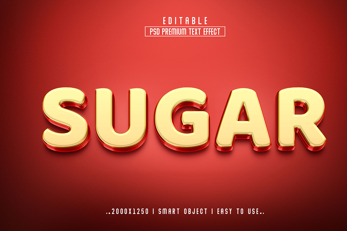 Top 3d Psd Text Effect Style, a Layer Style Add-On by Md Jahidul99 (Photo 11 of 16)
