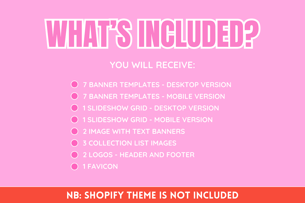Shop Banner Templates - Colorful, a Shopify Template by SunshineStudioBoutique (Photo 2 of 9)