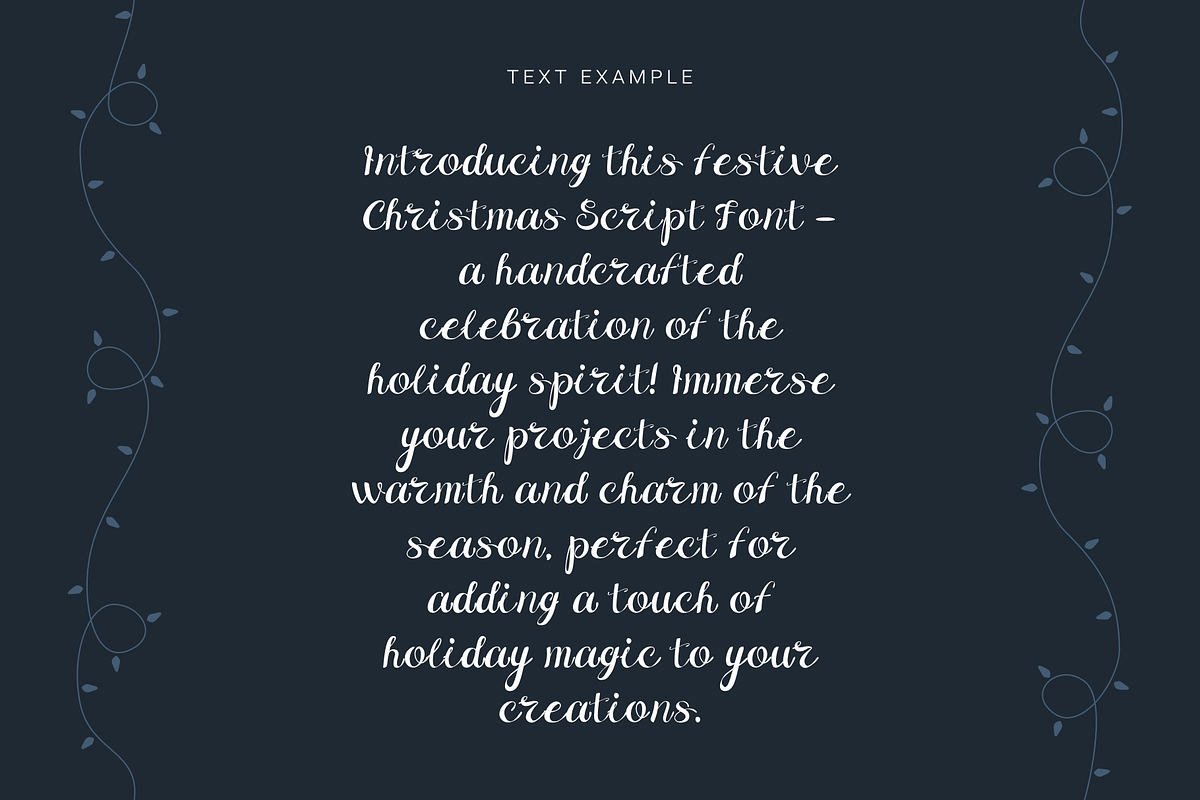 Merry Christmas handwritten font, a Handwritten Font by Kyuubisa's Graphics (Photo 3 of 4)