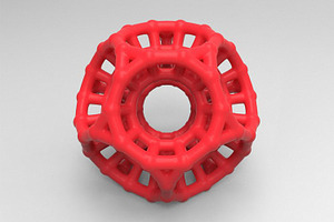 4d Polytope Bead - 3D Model