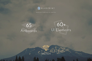 Blueprint - UI Template for Sketch