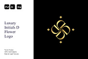 Luxury Initials D Flower Logo, a Branding & Logo Template by Luxury Logos (Thumbnail 1 of 4)