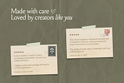 Brown Social Templates for Creators, a Social Media Template by CanvaTemplateClubCo (Thumbnail 15 of 16)