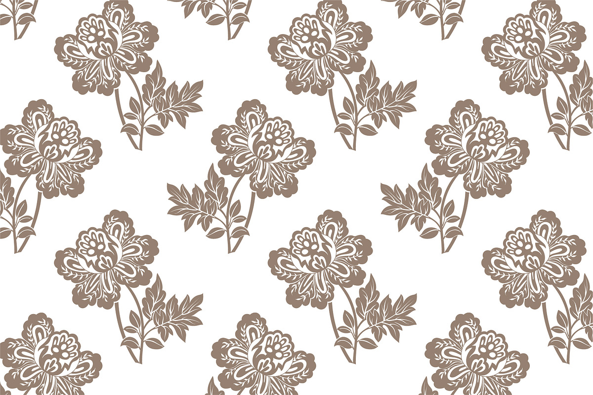 Floral patterns. Vector + JPG, a Pattern Graphic by Sunny_Lion (Photo 1 of 7)