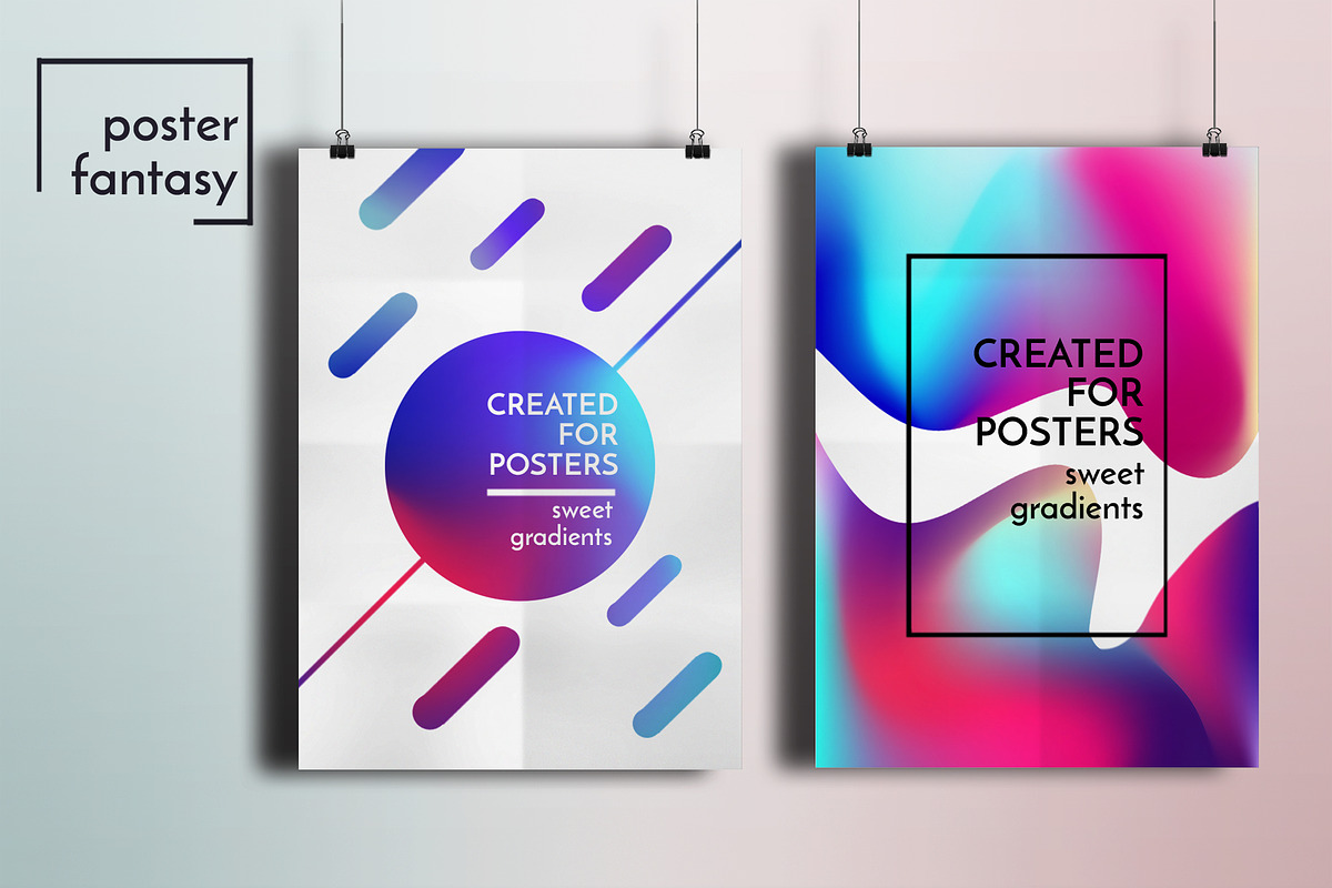 Holographics & fancy gradients set, a Texture Graphic by ZapolzunArt (Photo 3 of 9)