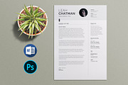 Resume Template, a Resume Template by Pixelpick (Thumbnail 4 of 6)