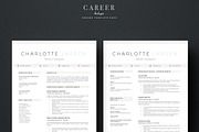 Modern Resume & CoverLetter Template, a Resume Template by careerboutique (Thumbnail 5 of 6)