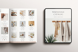 Wholesale Catalog Canva Template