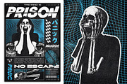 Brutalist Anomalies Poster Set, a Poster Template by Black Cat Studio (Thumbnail 6 of 11)