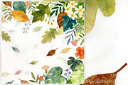 Cozy Autumn Leaves, a Decorative Illustration by yahu88studio (Thumbnail 1 of 3)