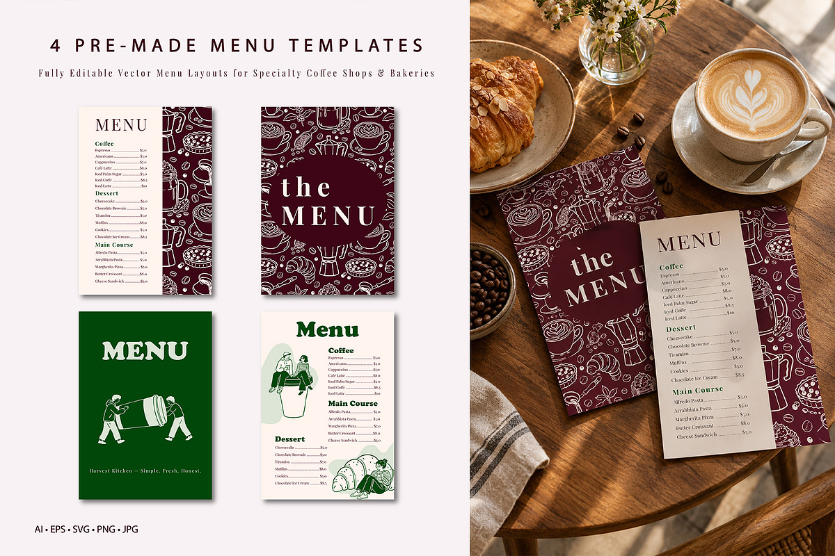 Specialty Coffee Vector Bundle, an Object Graphic by SunnJaneArt (Photo 6 of 18)