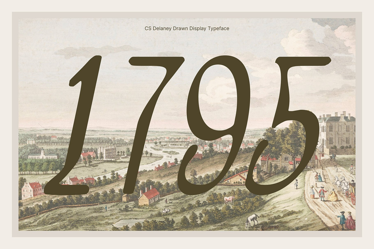 CS Delaney Drawn, a Serif Font by Craft Supply Co. (Photo 7 of 8)