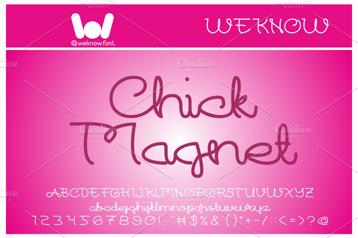 At most sphere, a Script Font by weknow (Photo 5 of 5)