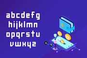 Blockchain - Cryptocurrency Typeface, a Font by HipFonts (Thumbnail 4 of 7)
