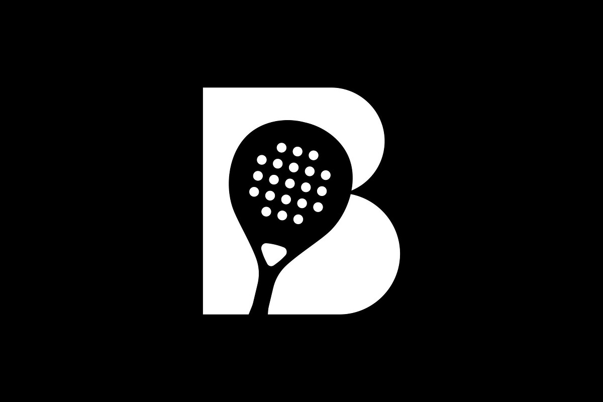 Letter B Padel Sport Logo, a Branding & Logo Template by Buqancreative (Photo 2 of 2)