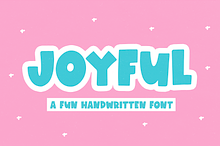 Joyful | Fun Handwritten Font
