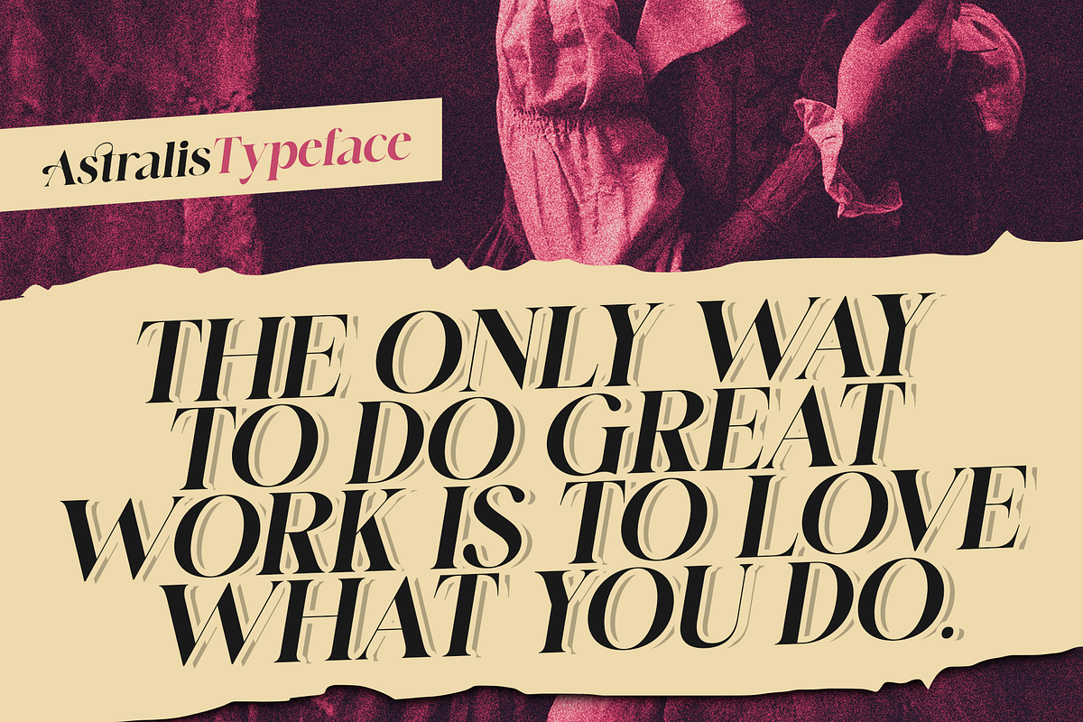Astralis Stylish Display Font, a Serif Font by Vampstudio (Photo 14 of 16)
