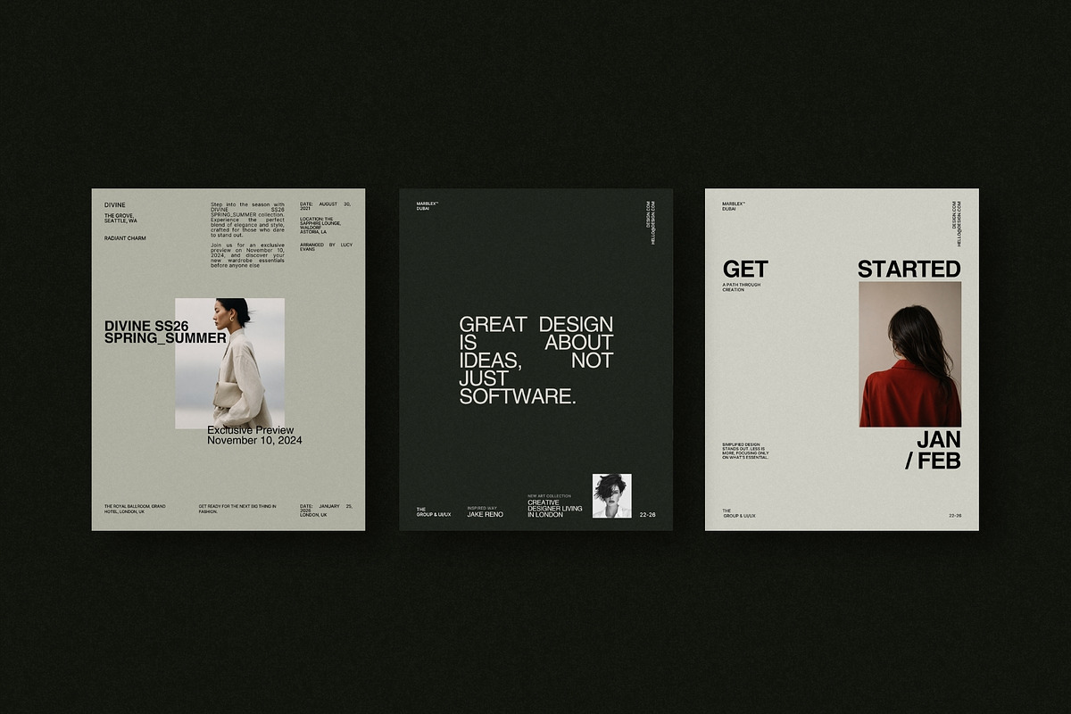 ZAVI | Social Media Kit Bundle, a Social Media Template by The Aesthetic Studio (Photo 5 of 10)