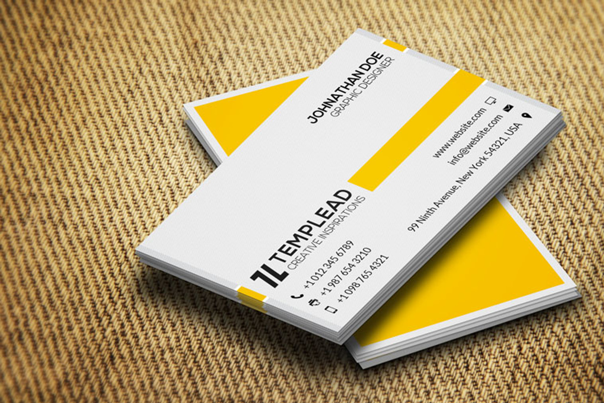 Corporate Business Card CM107, a Business Card Template by annozio (Photo 2 of 4)