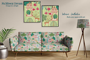 Pichhwai Dream Prints & Patterns, a Pattern Graphic by GND ART STUDIO (Thumbnail 6 of 8)