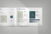 Minimal Brand Guideline Template, a Brochure Template by KreateTribe (Thumbnail 4 of 14)