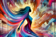 Cosmic Divinity, a Wallpaper Graphic by Reckoning Web (Thumbnail 3 of 5)