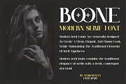 Boone - Modern Serif Font, a Serif Font by MaikoHatta (Thumbnail 4 of 6)