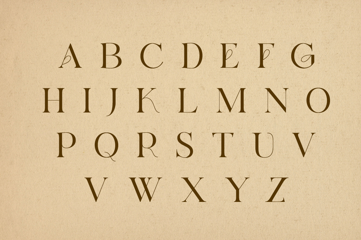 Fleurie | Modern Stylish, a Serif Font by Muntab_Art (Photo 6 of 7)