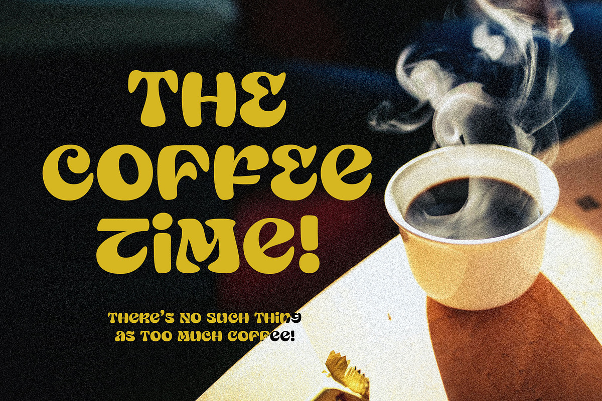 Nueva Garcia - Retro Display, a Serif Font by Arterfak Project (Photo 6 of 14)