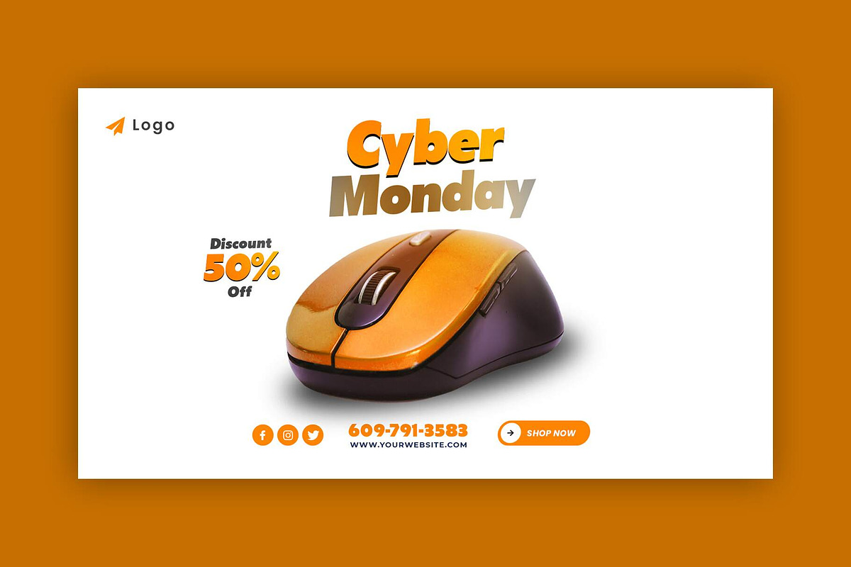 Product Sale Web Banner Template, a Social Media Template by Saman Osama