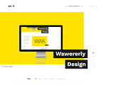 Wert PSD - Minimal Unique Portfolio, a Websites & App Template by IshYoBoy (Thumbnail 3 of 19)