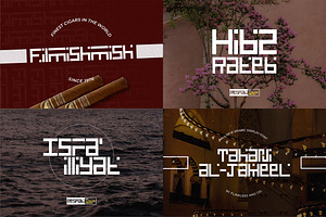 Bundle Font Arabic Ramadhan