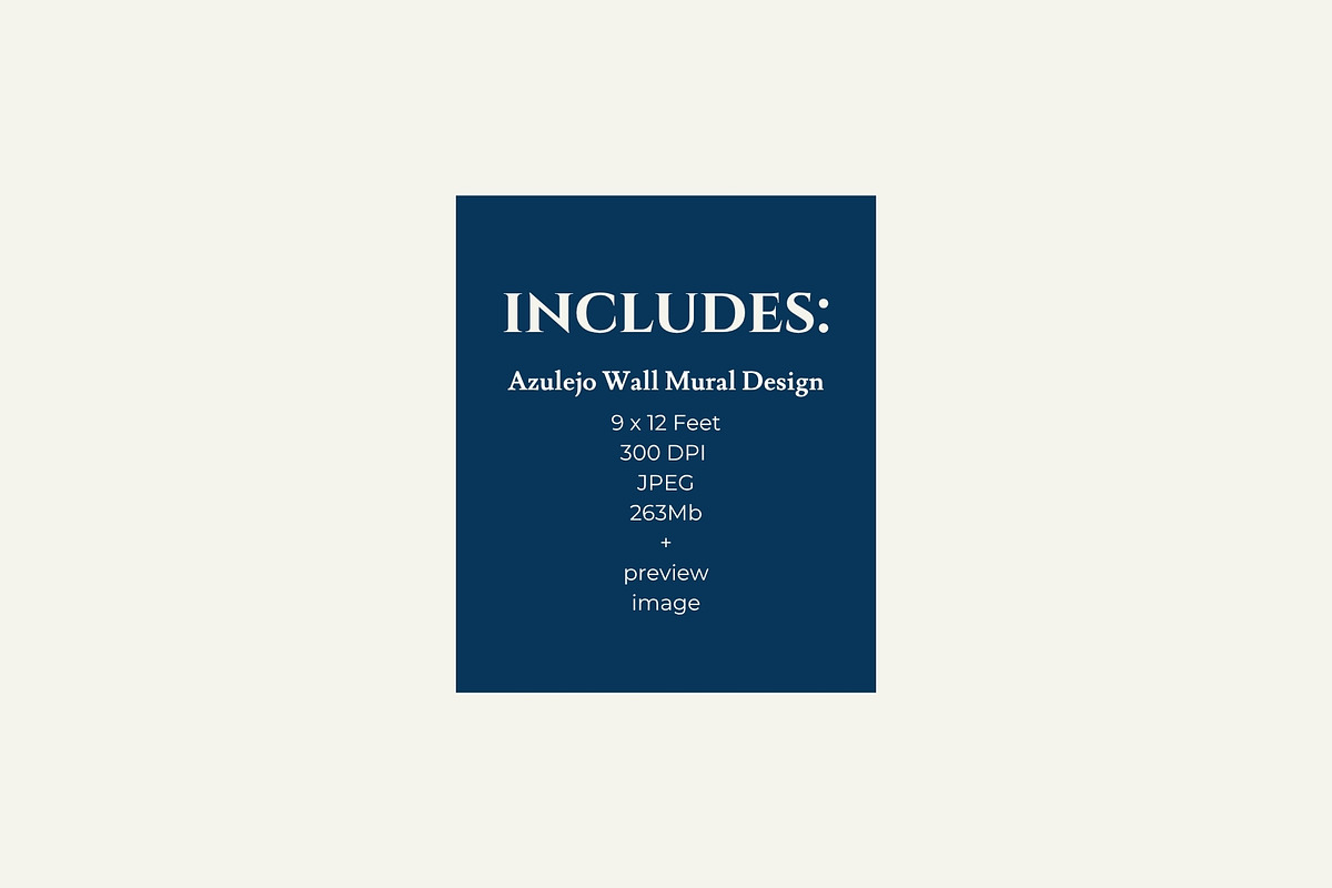 Azulejo Tiles Wall Mural Print, a Wallpaper Graphic by ilonitta (Photo 10 of 10)