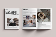 Magazine Guideline Template, a Magazine Template by GoldenGrid Studio (Thumbnail 1 of 9)