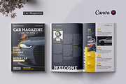 Car Magazine | Canva, a Magazine Template by ArtisticLand (Thumbnail 1 of 9)