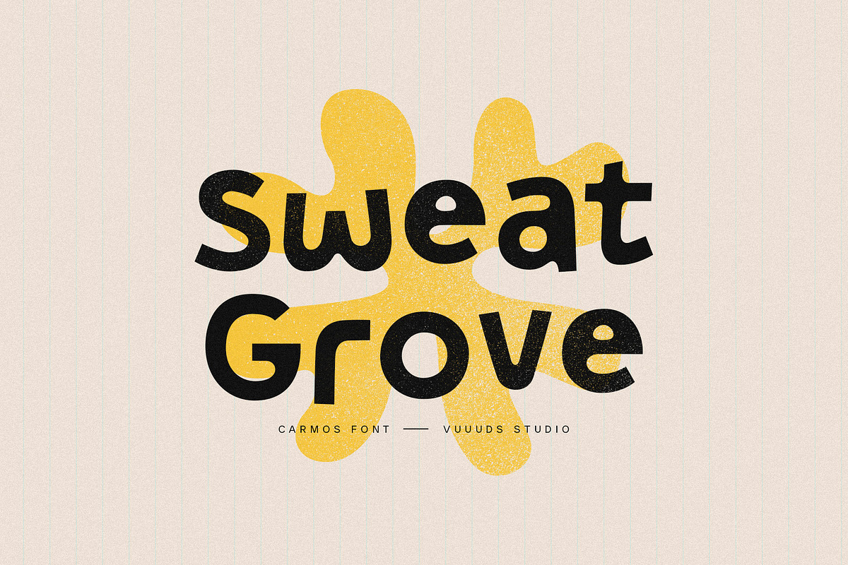 Carmos, a Sans Serif Font by vuuuds (Photo 7 of 9)