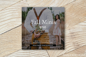 Fall Minis Template